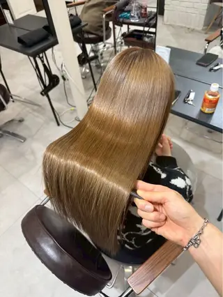 ロング 縮毛矯正🫧髪質改善 高原瑞輝のヘアスタイル