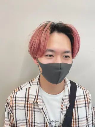 ショート カラー メンズ 関 京磨のヘアスタイル