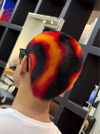 カラー メンズ 恵比寿/海上 太郎のヘアスタイル