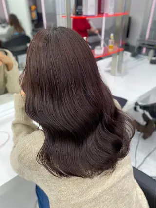 ミディアム カラー ヘアアレンジ 💖似合わせカラー ブリーチ💖レイヤーのヘアスタイル