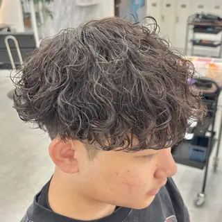 パーマ メンズ SOYON船橋店 西澤元気のヘアスタイル