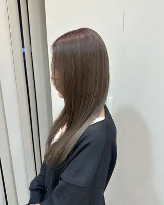 ロング カラー 骨格診断カット.𖥔 ボブ/レイヤー/碧夢のヘアスタイル
