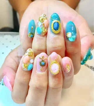 ネイル nailist cocoのネイルデザイン