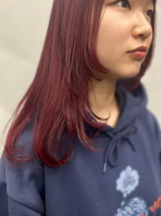 ロング カラー N/デザインカラー 🌿ナギのヘアスタイル