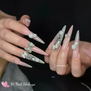 ロング Hi Nail Shibuyaのネイルデザイン