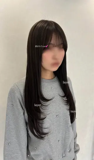 ロング 坂本奈都美/Jr.s 🎀のヘアスタイル