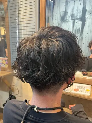 パーマ メンズ メンズ特化❤️‍🔥 みやぎのヘアスタイル