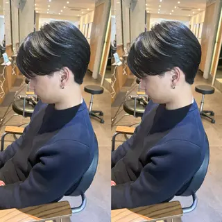メンズ Kurumi🌙韓国 レイヤー/艶感カラーのヘアスタイル