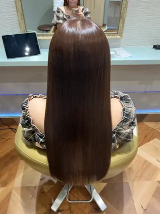 ロング カラー 髪質改善 高橋 勇樹のヘアスタイル