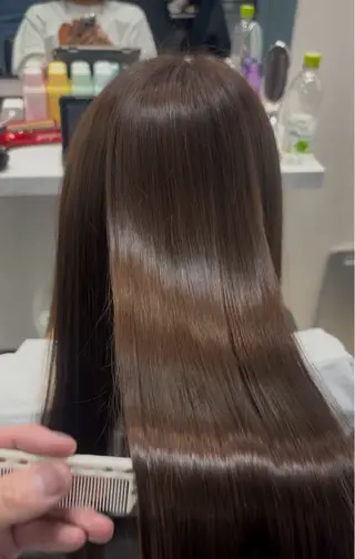 ロング カラー 縮毛•酸性矯正特化/ 美髪•髪質改善/KJのヘアスタイル