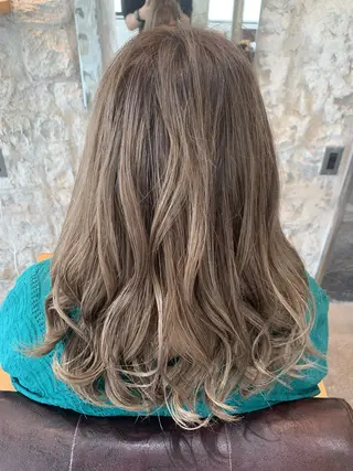ロング カラー 塚本 昂のヘアスタイル