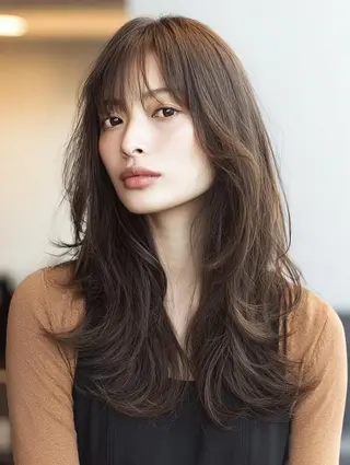 ミディアム 生艶髪&レイヤー🔔 渋谷お薦めNo.1✨のヘアスタイル
