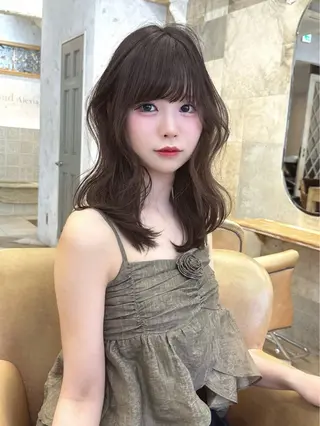 ミディアム 橋本 りくのヘアスタイル