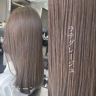 ミディアム 似合わせカット 迫留由弥のヘアスタイル