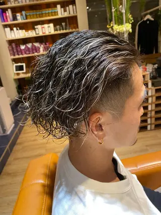 カラー パーマ メンズ ⭐️エクステ指名 No.1⭐️高頭のヘアスタイル