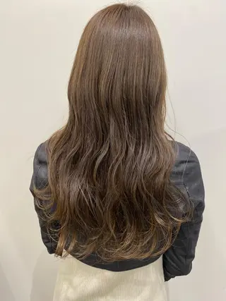 ロング カラー ヘアアレンジ 韓国好き🇰🇷 美容師MIKUのヘアスタイル