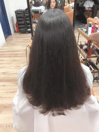 ロング 期間限定無料カット まつきのヘアスタイル