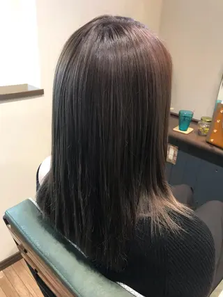 ミディアム カラー Ray hair 春日部のヘアスタイル