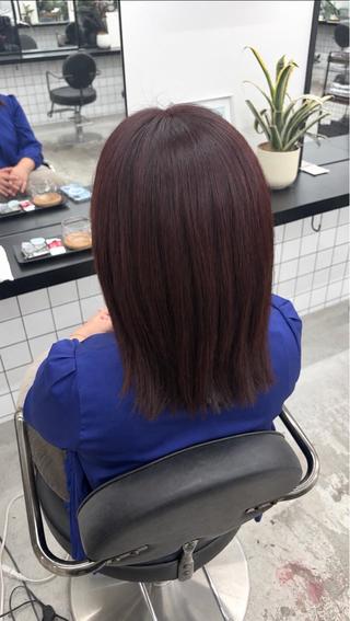 セミロング カラー こうが JILLSTUDIOのヘアスタイル