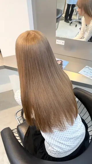 ロング カラー うる艶カラー 🪐💫serenaのヘアスタイル