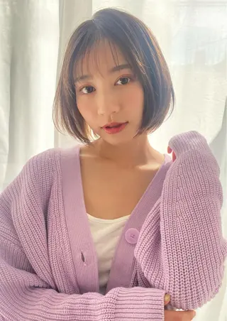 ショート カラー 夜23時まで予約🉑 reverieあきらのヘアスタイル