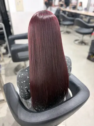 カラー girly❤︎暖色ヘ ア➰🎀HINANOのヘアスタイル