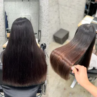 ロング 髪質改善/浅沼 亮のヘアスタイル