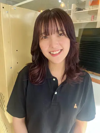 ミディアム カラー 🌼sunc HINAMI🌼のヘアスタイル