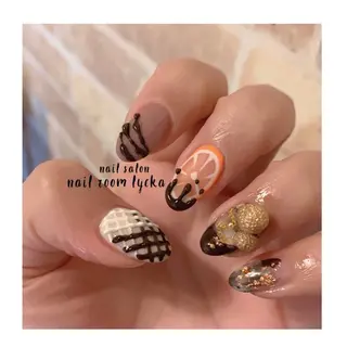 ネイル ネイルルームリッカ 𝐦𝐚𝐲𝐮のネイルデザイン
