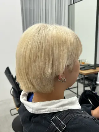 ショート カラー Telasu 🐈ゆうかのヘアスタイル