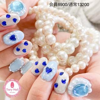 ネイル 💗🪽Tiary Nail🪽💗のネイルデザイン