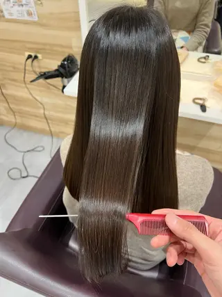 ロング カラー 松平 拓巳のヘアスタイル