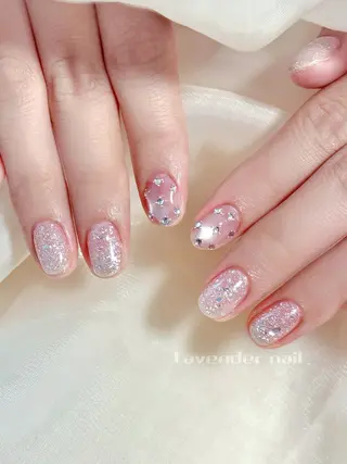 ネイル Lavender nail·中島公園のネイルデザイン