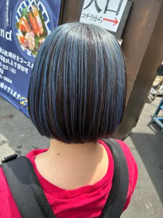 ミディアム カラー JowA✂︎ 目片夏実のヘアスタイル