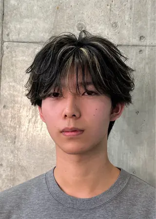 ショート カラー メンズ 中原 祥太のヘアスタイル