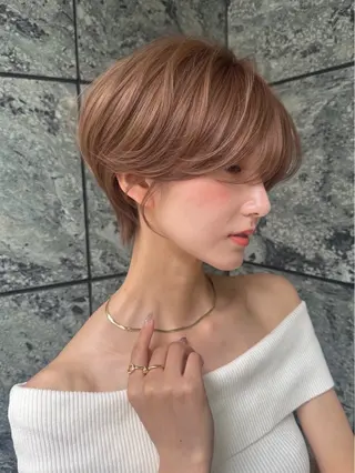 ショート ヘアアレンジ 🎀ツヤ髪×モテヘア 🎀池袋/カナエのヘアスタイル