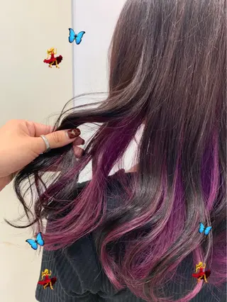 ミディアム カラー 新宿駅近♡個室 ♡関口三都季🌜のヘアスタイル