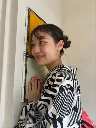 ヘアアレンジ 【takk】 マーガレット ミカコのヘアスタイル