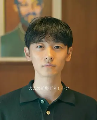 パーマ メンズ メンズショート タチカワユウキのヘアスタイル