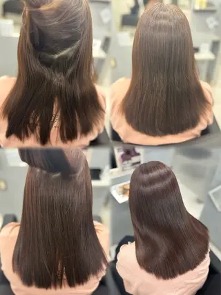 ロング カラー 🩷🎀モデル募集 きらら🎀🩷のヘアスタイル