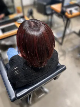 ショート カラー くろだ かなのヘアスタイル