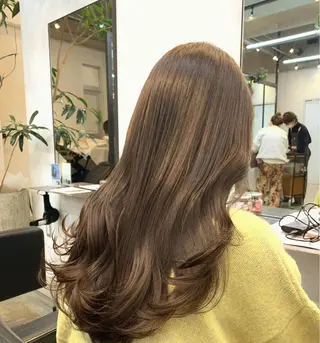 ロング カラー 抜きっぱなしブロンド /ハイトーン/カナタのヘアスタイル