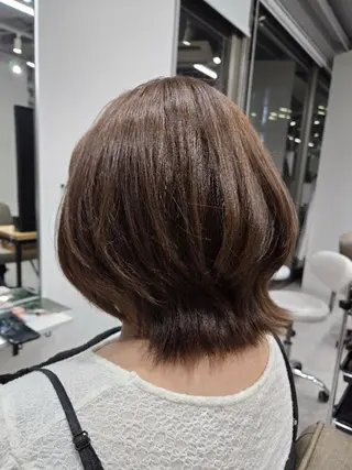 ミディアム ショート/ボブ/中村 遥香 🧸🤍のヘアスタイル
