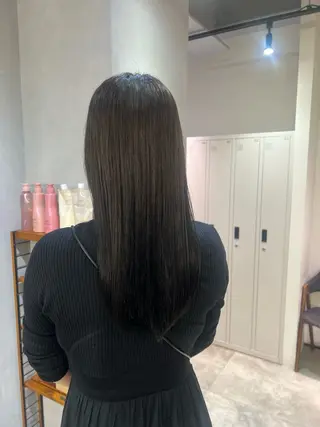 ロング AI  /暖色/ ガーリーヘアのヘアスタイル
