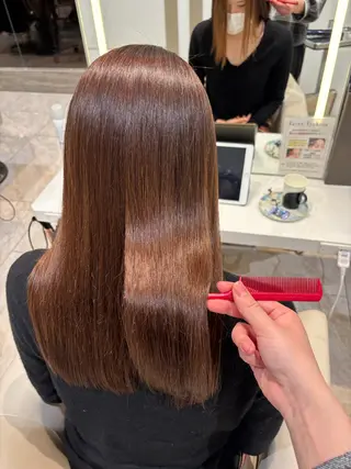 ロング MIHO/透明感 カラー/似合わせ✂️のヘアスタイル