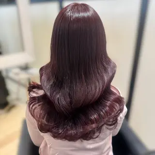 ロング カラー ブリーチなしカラー kana🐱のヘアスタイル