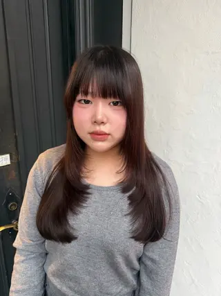 ロング Karin／ レイヤーブリーチ🥀のヘアスタイル