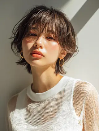 ショート 瀬戸 花楓のヘアスタイル