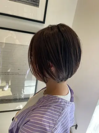 ショート カラー 塚本 昂のヘアスタイル