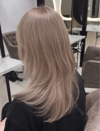 ロング カラー 色落ちまで盛れる 💟まなみのヘアスタイル
